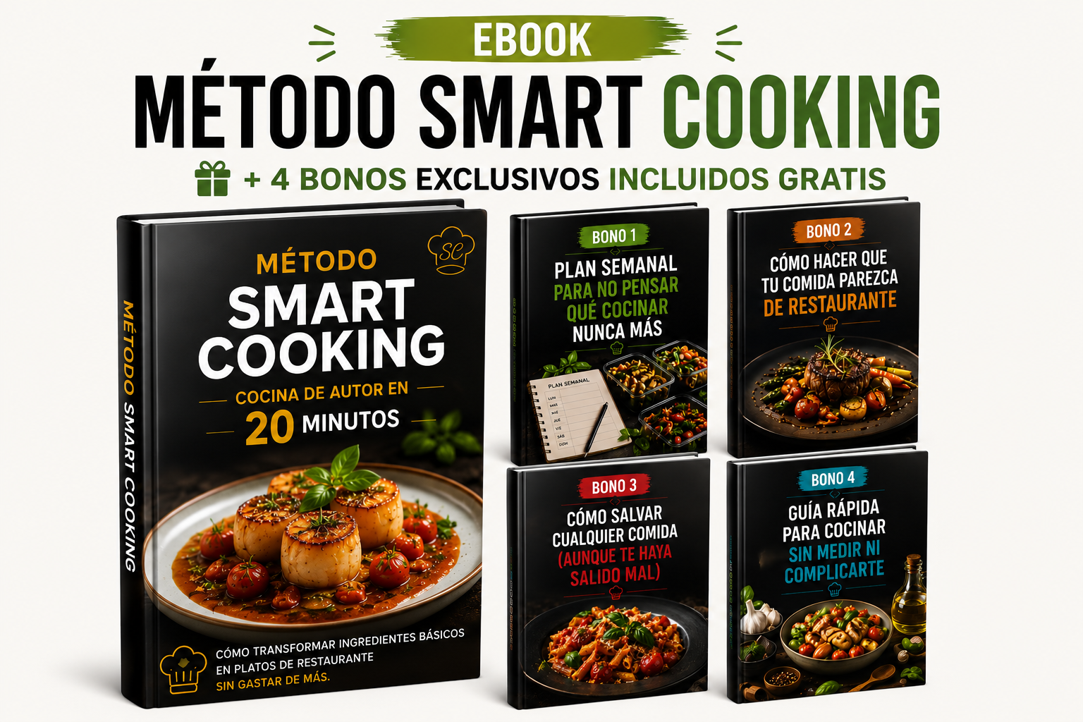 MÉTODO SMART COOKING: Cocina de autor en 20 minutos